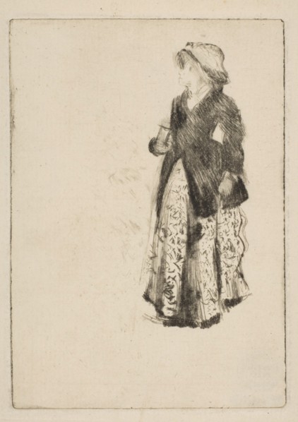 The Actress Ellen Andrée, 1879. Creator: Edgar Degas.