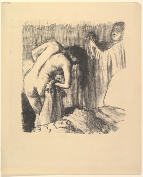 After the Bath III, 1891-92. Creator: Edgar Degas.