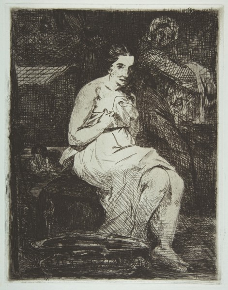 The Toilette, 1861-62. Creator: Edouard Manet.