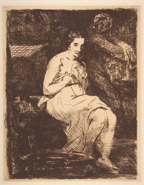 The Toilette, 1862. Creator: Edouard Manet.