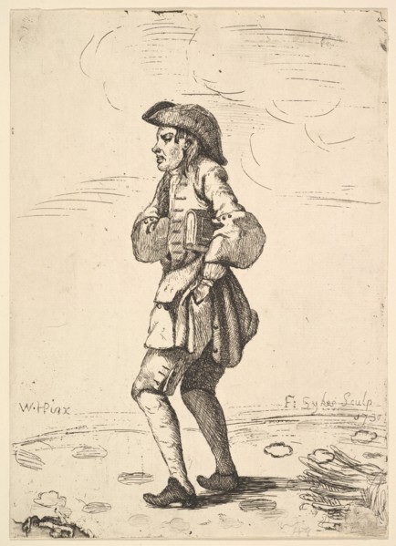 The Half-Starved Boy, 1738-39. Creator: F Sykes.