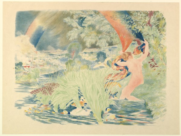 The Rainbow, 1893. Creator: Felix Bracquemond.