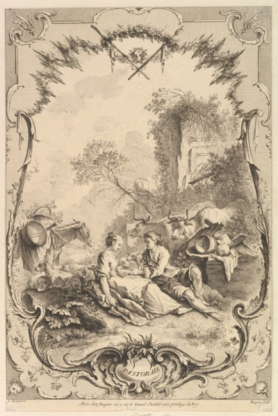 Pastorale, 18th century. Creator: Gabriel Huquier.