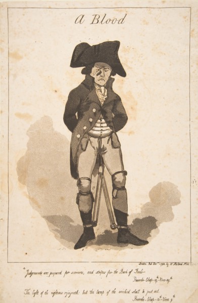 A Blood, December 1, 1790. Creator: George Moutard Woodward.