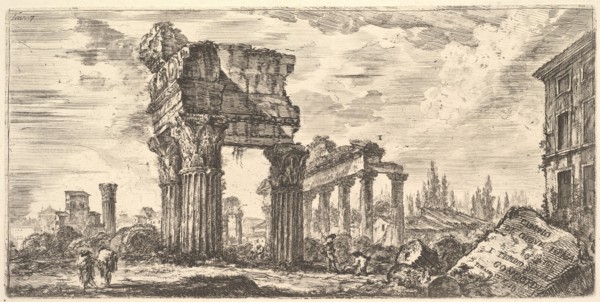 Plate 7: Temple of Jupiter Tonans
