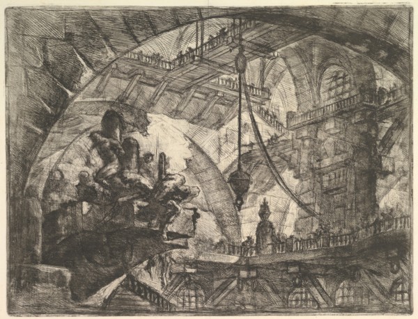 Prisoners on a Projecting Platform, from Carceri d'invenzione