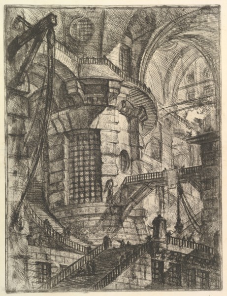 The Round Tower, from 'Carceri d'invenzione'