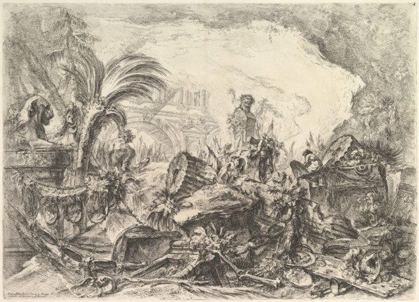 The Triumphal Arch, from Grotteschi