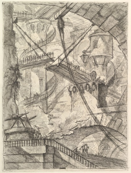 The Drawbridge, from Carceri d'invenzione