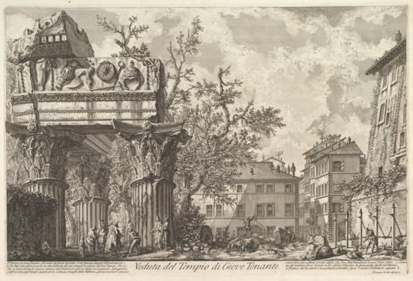 The Temple of Vespasian and Titus