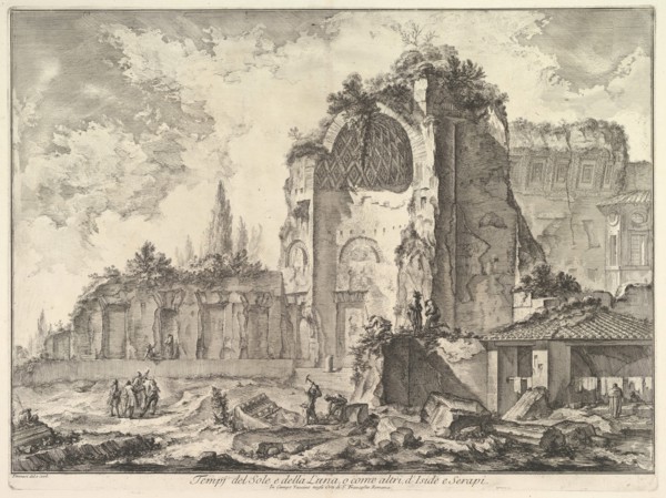 The Temple of Venus and Roma
