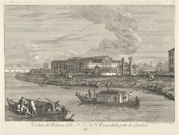 View of the Villa Pisani, 1730-72. Creator: Giovanni Francesco Costa.
