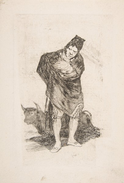 The cloaked man