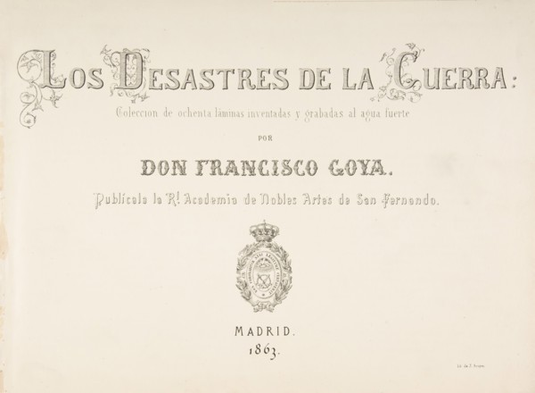 The Disasters of War