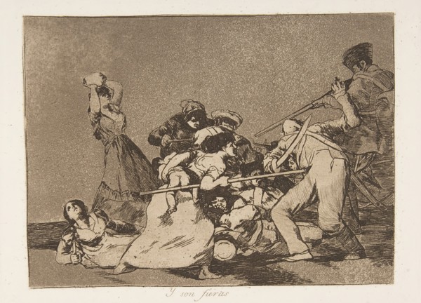 Plate 5 from 'The Disasters of War'