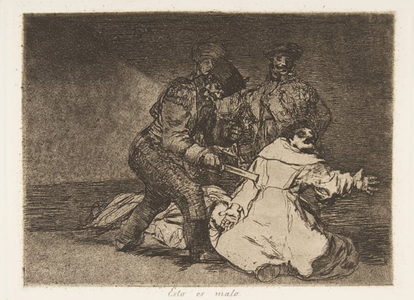 Plate 46 from 'The Disasters of War'