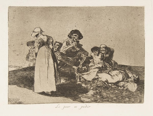 Plate 55 from 'The Disasters of War'