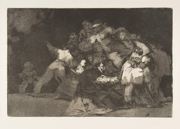 Plate 9 from the 'Disparates':General folly, ca. 1816-23