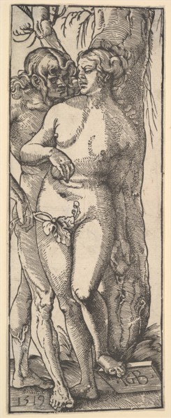 Adam and Eve, 1519. Creator: Hans Baldung.