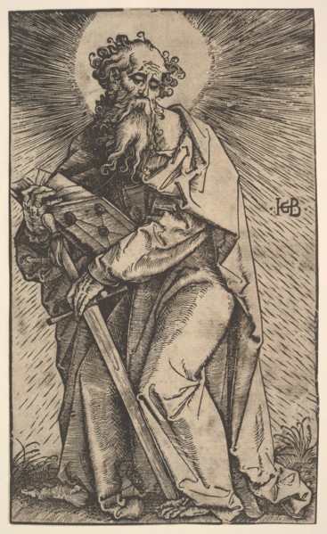Saint Paul from Christ and the Apostles, 1519. Creator: Hans Baldung.