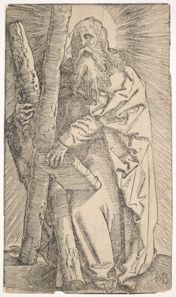St. Andrew from Christ and the Apostles, 1519. Creator: Hans Baldung.