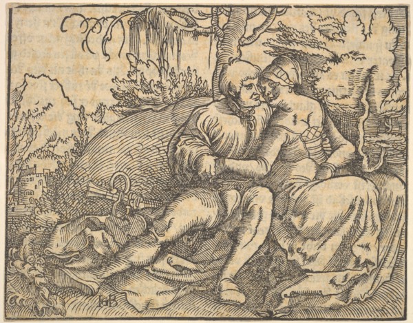 The Sixth of Ten Commandments, from Die zehe gebot. Creator: Hans Baldung.