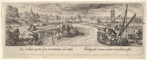 1 of 8 plates on Hunting and Fishing. Creator: Unknown.