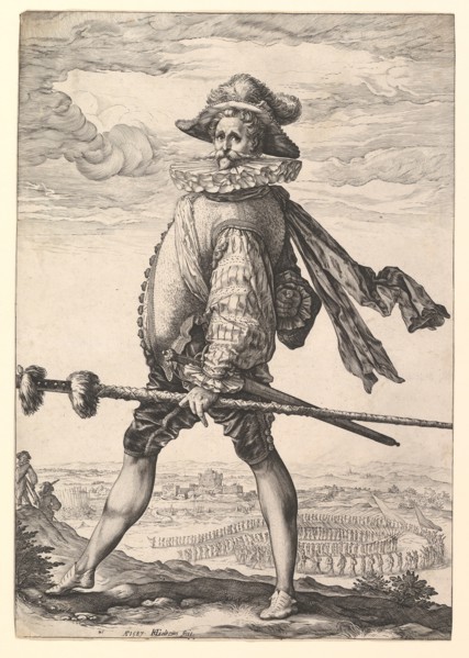 Captain of Infantry, 1587. Creator: Hendrik Goltzius.