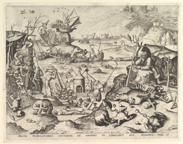 The Temptation of St. Anthony.n.d. Creators: Johannes van Doetecum I, Lucas van Doetecum.