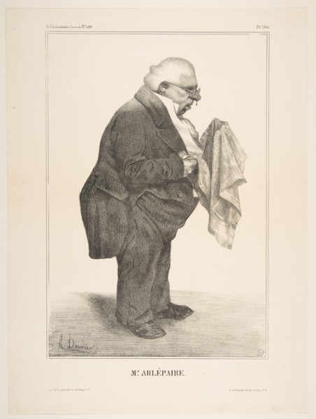 Harlé Père, published in La Caricature no. 136, June 5, 1833, June 5, 1833. Creator: Honore Daumier.