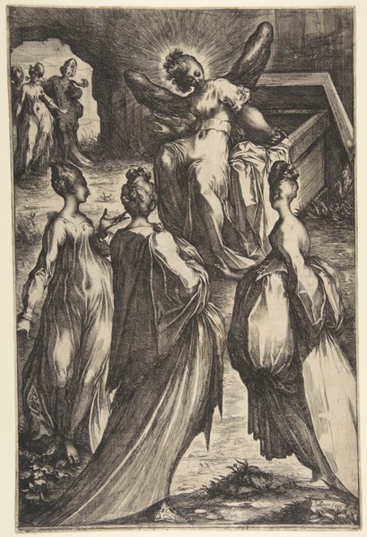 Three Marys at the Tomb. Creator: Jacques Bellange.