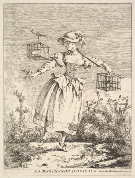 La marchande d'oyseaux