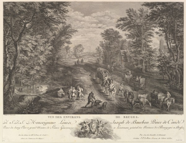 View of the Surroundings of Bruges
