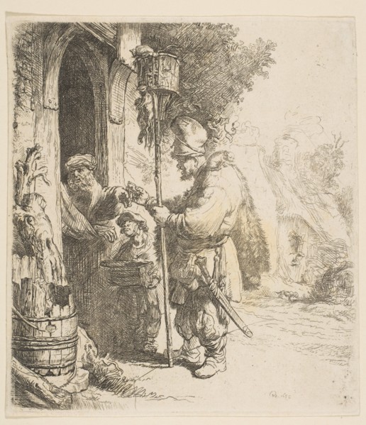 The Rat Catcher, second half 18th century. Creator: James Bretherton.
