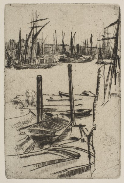 The Tiny Pool, [1879]. Creator: James Abbott McNeill Whistler.