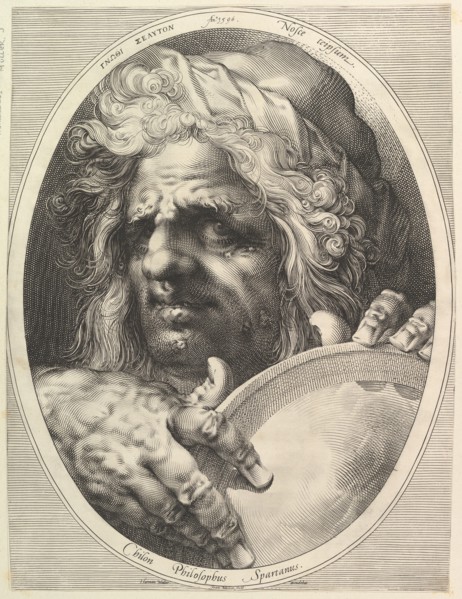 Chilon, Legislator & Philosopher of Sparta, ca. 1615. Creator: Jan Muller.