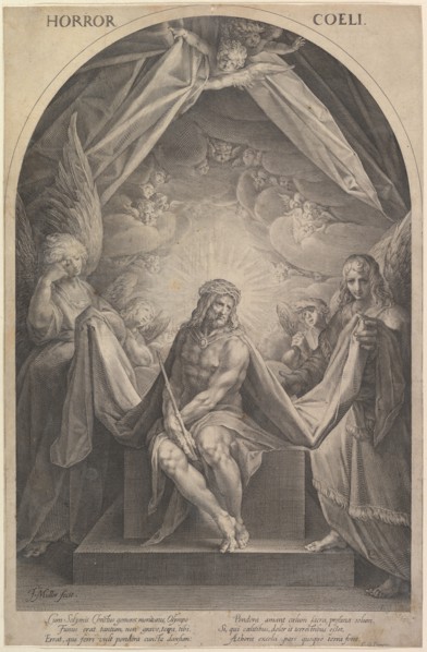 Christ as a Man of Sorrows, ca. 1610. Creator: Jan Muller.