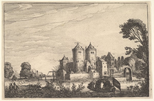 The Castle, ca. 1616. Creator: Jan van de Velde II.