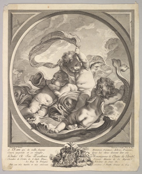 Water, ca. 1748. Creator: Jean Daullé.