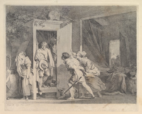 L'Armoire, 1778. Creator: Jean-Honore Fragonard.