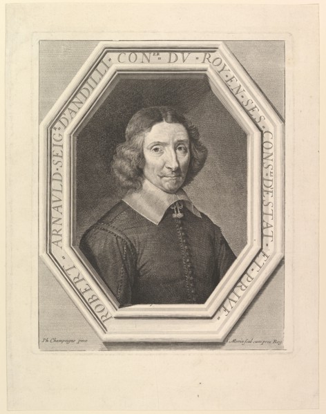 Robert Arnauld d'Andilly, conseiller du roi. Creator: Jean Morin.