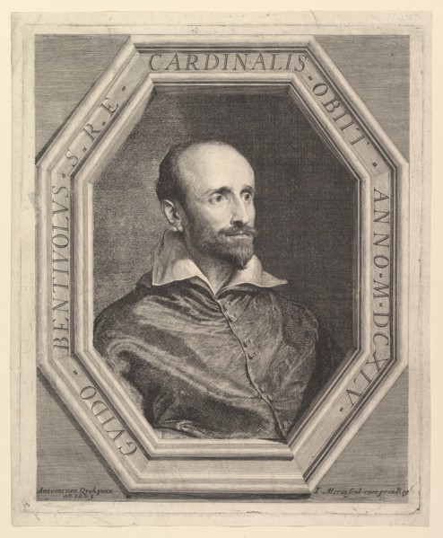 Cardinal Bentivoglio. Creator: Jean Morin.