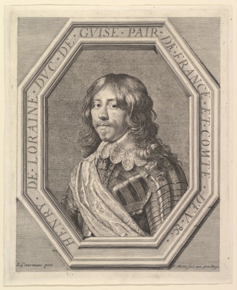 Henri II de Lorraine, duc de Guise. Creator: Jean Morin.