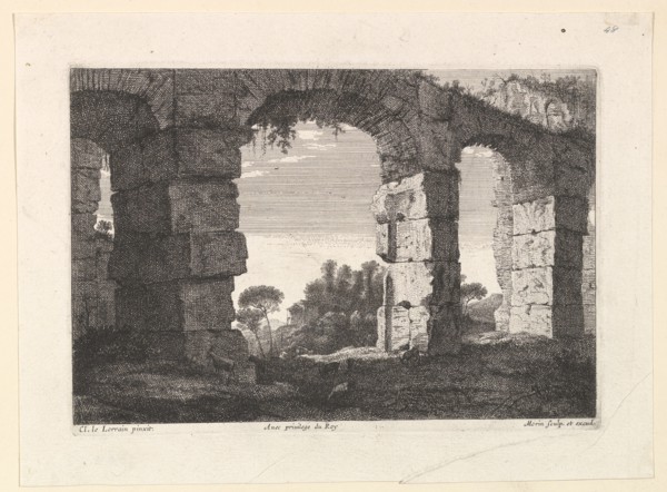 Ruines d'Aqueduc. Creator: Jean Morin.