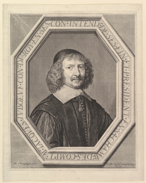 Jacques Tuboeuf, intendant des finances. Creator: Jean Morin.