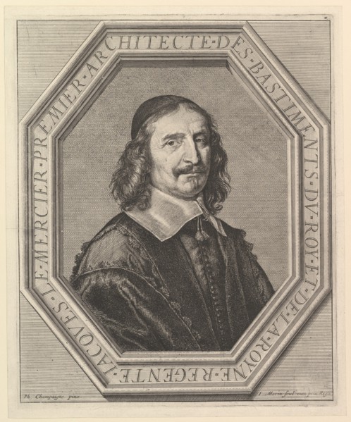 Jacques Le Mercier, architecte du roi. Creator: Jean Morin.