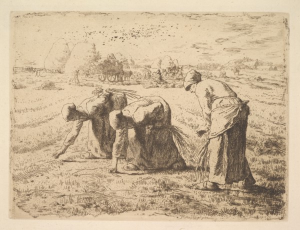 The Gleaners, 1834-75. Creator: Jean Francois Millet.