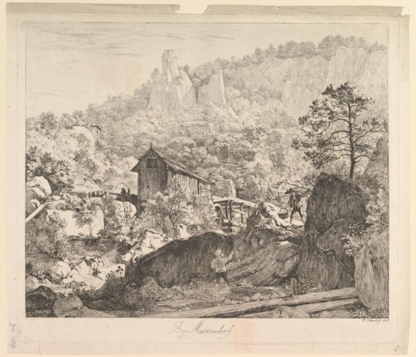 Around Muckendorf, 1818. Creator: Johann Christian Erhard.