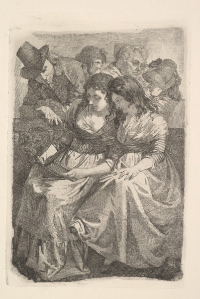 Schadow and His Family, 1925. Creator: Johann Gottfried Schadow.