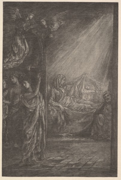 The Nativity.n.d. Creator: John La Farge.